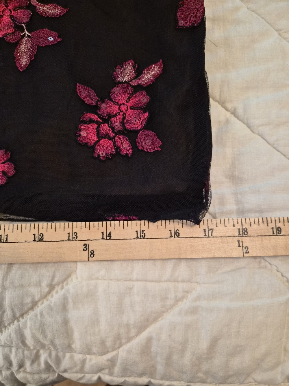 Marchesa Notte Floral Embroidered Cocktail Dress- Size 0 - Picture 9 of 13